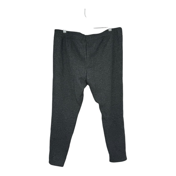 Sonoma Life + Style Faux Fur Lined Cotton Slim Joggers Comfy & Warm in Grey NWT - Picture 3 of 9